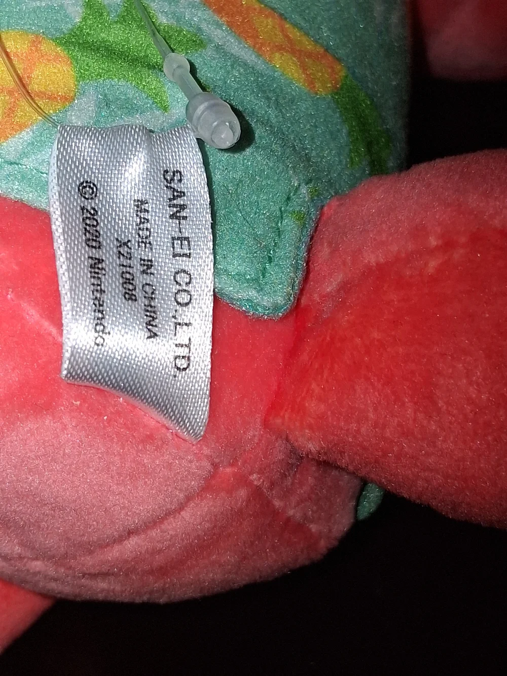 Nintendo Pink & Brown Fox and Bear Plush Pair